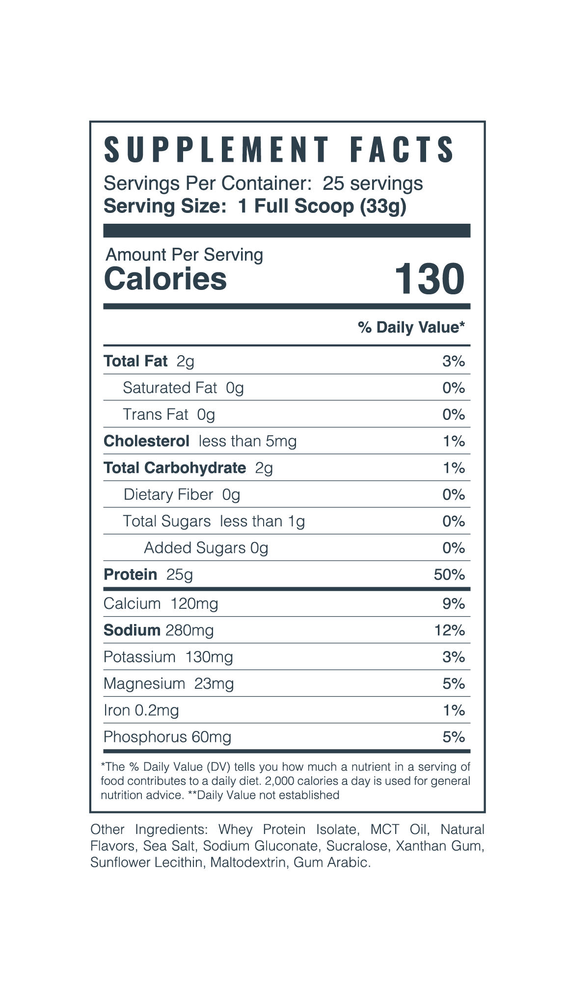 Designer Protein Powder