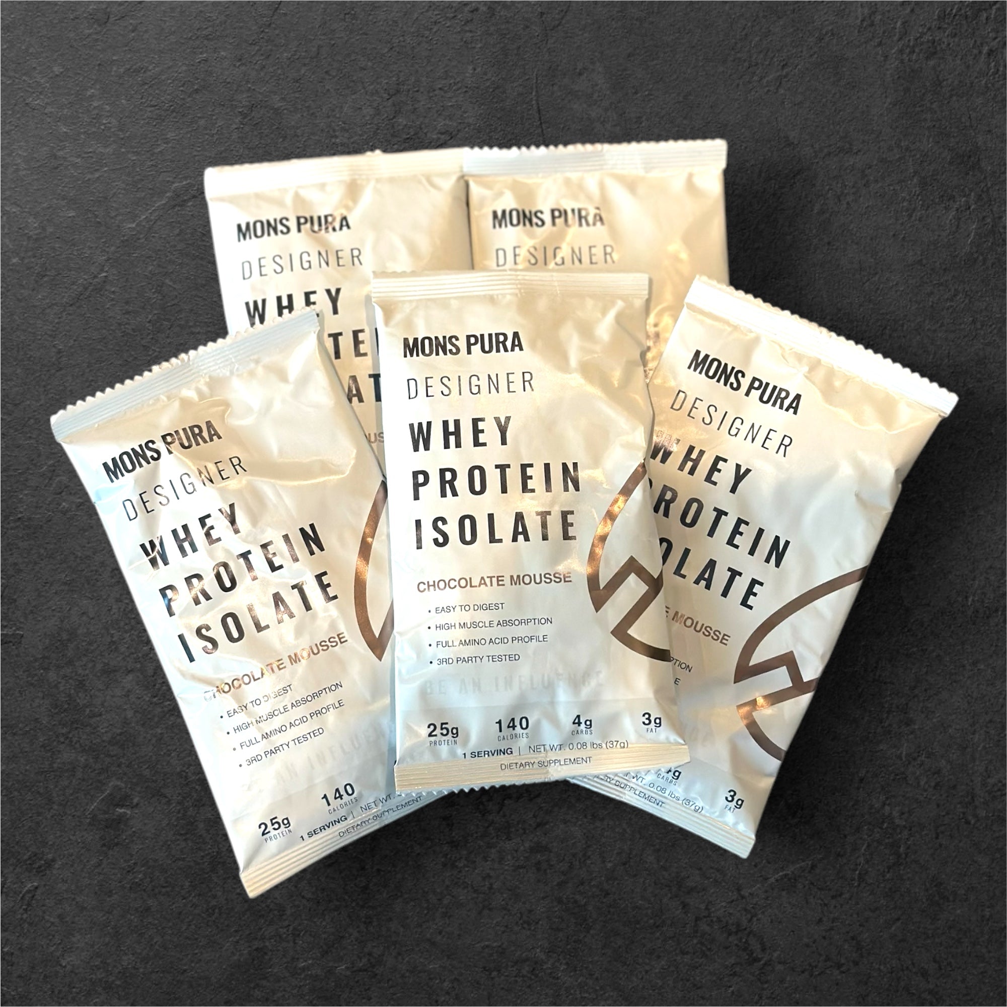 5 Single Serve Chocolate Protein